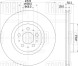 Диск тормозной передний для автомобилей Volvo XC70 (00-) d=320 R17