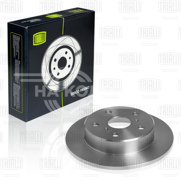 Диск тормозной задний для автомобилей Geely Emgrand EC7 (07-) d=262
