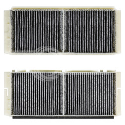 Фильтр салонный угольный для автомобилей Mazda 3 (08-), комплект 2шт.