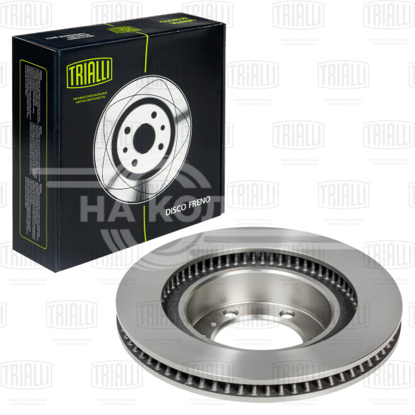 Диск тормозной передний для автомобилей Toyota Land Cruiser Prado (09-) d=338