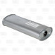 Глушитель универсальный (овальный) 97х171, L=400, d=42 (алюминизированная сталь)