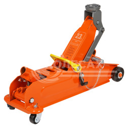 Домкрат подкатной 2.3т 140-350мм, кейс