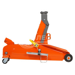 Домкрат подкатной 2.3т 140-350мм, кейс