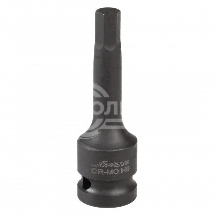 Головка ударная торцевая 1/2&quot; DR внешний шестигранник H9 L=78 мм