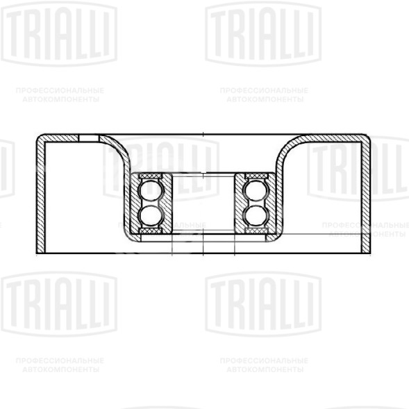 Ролик приводного ремня для автомобилей Mercedes E (W210) (95-) 2.0i/2.8i/3.2i [M111; M104] (только ролик натяжителя) d80