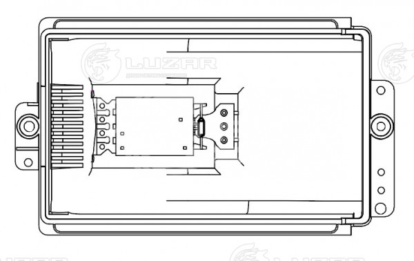 Резистор электровентилятора отопителя для автомобилей Skoda Octavia (96-)/VW Golf IV (96-)