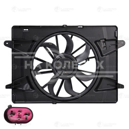 Электровентилятор охлаждения для автомобилей Haval F7/F7x (19-) 1.5T/2.0T (с кожухом)