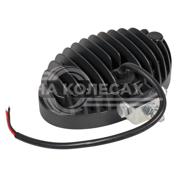 Фара светодиодная овальная 8LED, рассеянный свет, 24Вт, 140х86х55мм, 12/24В