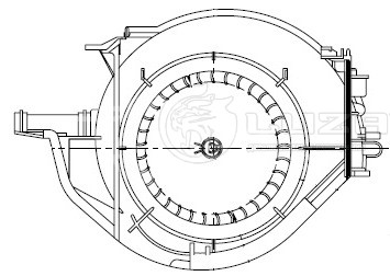 Электровентилятор отопителя для автомобилей Audi A6 (C6) (04-)
