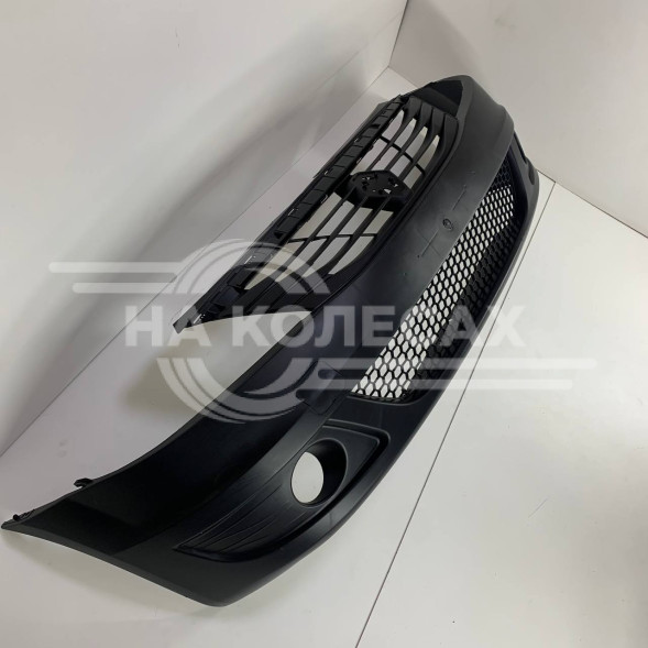 Бампер передний Renault Logan 09-16 (Под ПТФ)