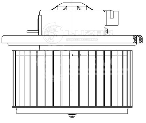 Электровентилятор отопителя для автомобилей Nissan Teana (J31) (02-)