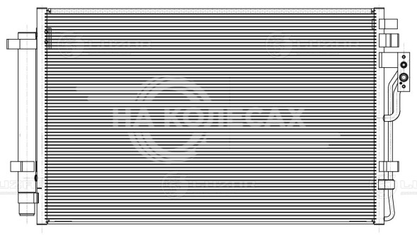 Радиатор кондиционера для автомобилей Sorento (09-) 2.4i/3.5i