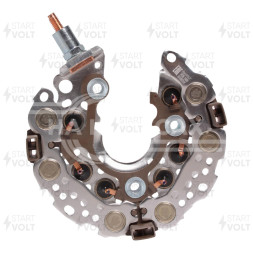 Мост диодный генератора для автомобилей Toyota Land Cruiser 200 (07-) 4.5D (B+M6x28)