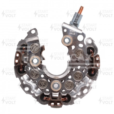 Мост диодный генератора для автомобилей Toyota Land Cruiser 200 (07-) 4.5D (B+M6x28)