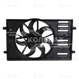 Электровентилятор охл. для автомобилей Skoda Octavia (A7) (13-) (с кожухом) (тип Brose)