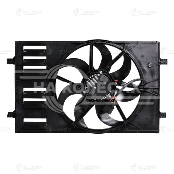 Электровентилятор охл. для автомобилей Skoda Octavia (A7) (13-) (с кожухом) (тип Brose)