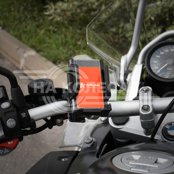 Держатель для телефона/навигатора автомобильный для мотоцикла/велосипеда раздвижной