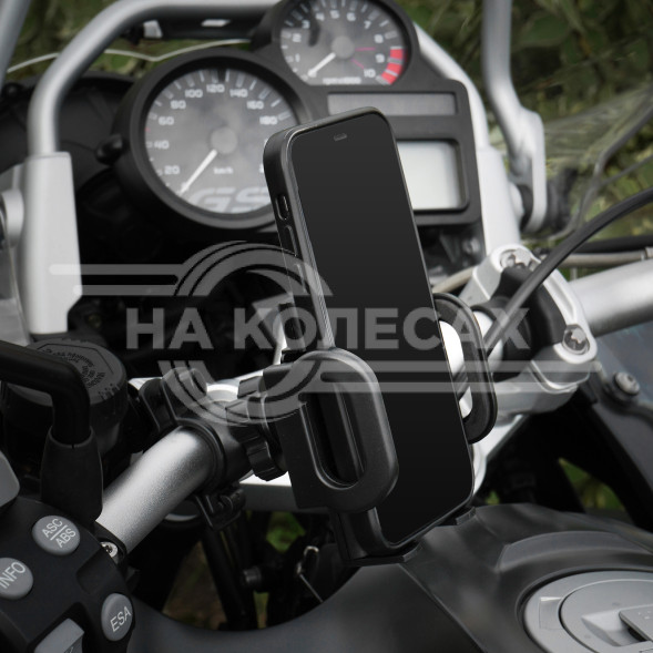 Держатель для телефона/навигатора автомобильный для мотоцикла/велосипеда раздвижной