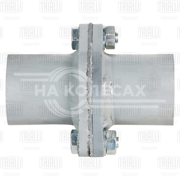 Фланец с трубой d=55, L=60 (алюминизированная сталь)