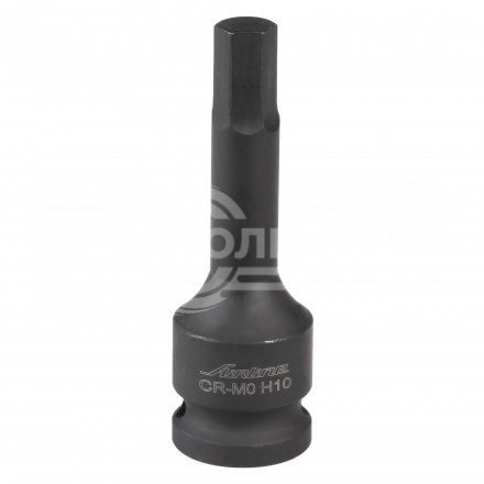 Головка ударная торцевая 1/2&quot; DR внешний шестигранник H10 L=78 мм