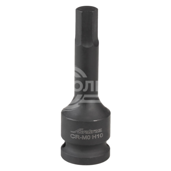 Головка ударная торцевая 1/2&quot; DR внешний шестигранник H10 L=78 мм