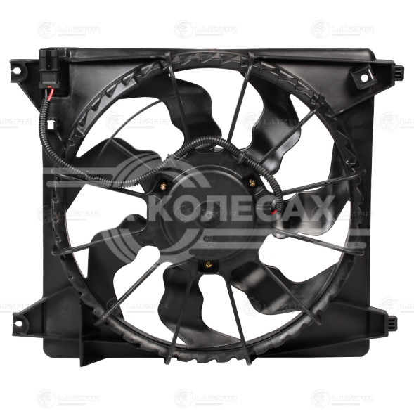 Электровентилятор охлаждения для автомобилей Hyundai Grand Starex (H-1) (07-) 2.5D (A2) (с кожухом)