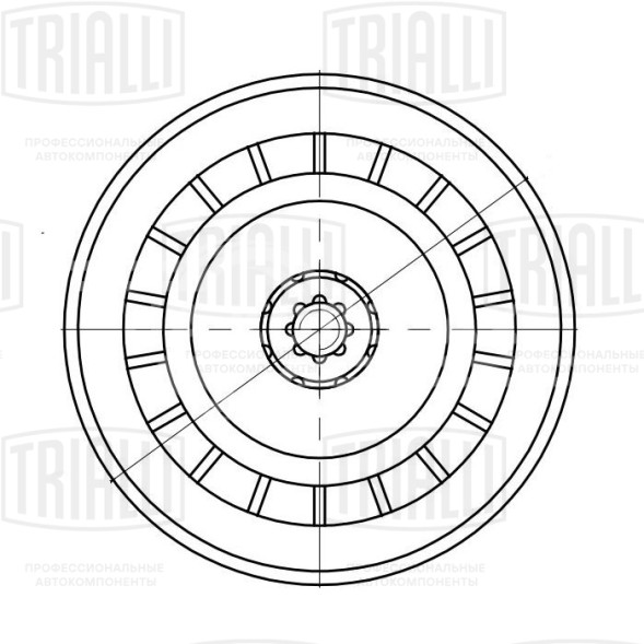 Ролик приводного ремня для автомобилей Mercedes-Benz M (W166) (11-) 3.0i/3.5i [M276] (опорный) (CM 5357)