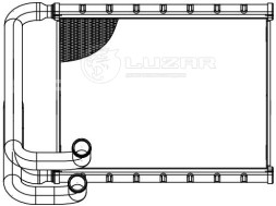 Радиатор отопителя для автомобилей Optima (10-)/Sonata (09-)