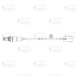 Датчик кислорода для автомобилей Mazda 3 (13-)1.6i/2.0i/6 (12-)/CX-5 (11-) 2.0i/2.5i до катализатора