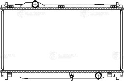 Радиатор охлаждения для автомобилей Lexus IS II (05-) 2.5i/3.5i