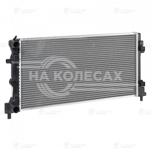Радиатор охлаждения для автомобилей Polo (10-)/(20-)/Rapid (12-)/(20-) (паяный)