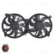 Электровентилятор охлаждения для автомобилей Nissan Murano II (Z52) (14-) 3.5i (2 вент.) (с кожухом)