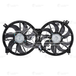 Электровентилятор охлаждения для автомобилей Nissan Murano II (Z52) (14-) 3.5i (2 вент.) (с кожухом)