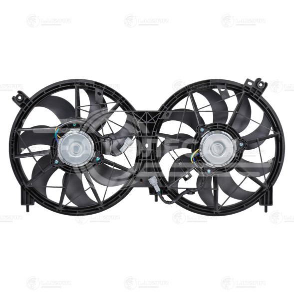 Электровентилятор охлаждения для автомобилей Nissan Murano II (Z52) (14-) 3.5i (2 вент.) (с кожухом)