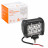 Фара (балка) светодиодная двухрядная 6LED, направленный свет, 18Вт, 98х78х65мм, 12/24В