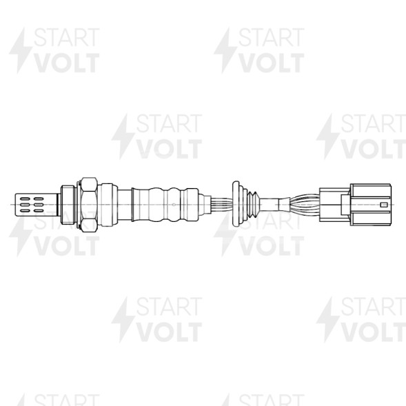 Датчик кислорода для автомобилей Honda CR-V (95-) 2.0i после катализатора