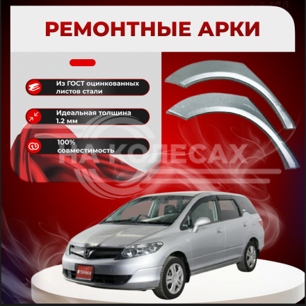 Ремонтные задние арки Honda Partner 2