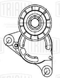 Ролик приводного ремня для автомобилей BMW 5 F10 (10-)/5 G30 (16-) 2.0d [B47B20] с натяжным механизмом
