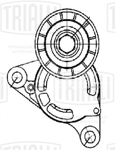 Ролик приводного ремня для автомобилей BMW 5 F10 (10-)/5 G30 (16-) 2.0d [B47B20] с натяжным механизмом