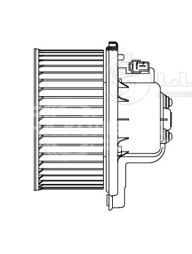 Электровентилтяор отопителя для автомобилей Mitsubishi Carisma (95-)/Space Star (98-)