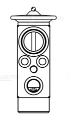Клапан расширительный кондиционера (ТРВ) для автомобилей X5 (E53) (00-)/5 (E39) (95-)