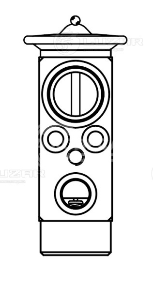 Клапан расширительный кондиционера (ТРВ) для автомобилей X5 (E53) (00-)/5 (E39) (95-)