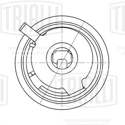 Ролик ГРМ натяжной для автомобилей VW Passat (96-) 1.9d