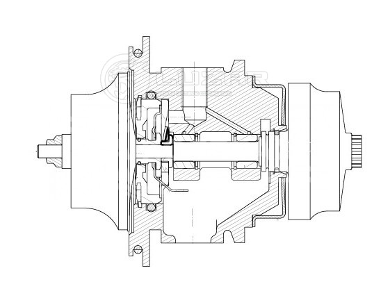 Картридж турбокомпрессора для а/м КАМАЗ/ПАЗ Cummins 4ISBe/4ISD Е-3,4 (HE221W)