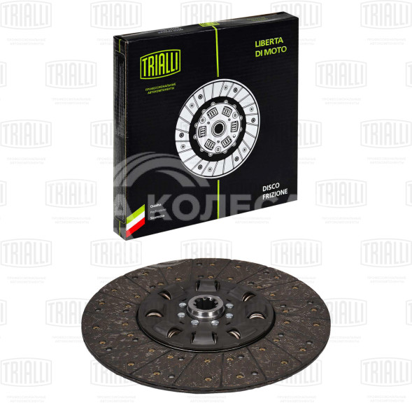 Диск сцепления ведомый для автомобилей МАЗ ЯМЗ-182 (ЯМЗ-236 НЕ, 236 БЕ, 7601.10, ЯМЗ-236 ДК, ЯМЗ 238 АК)