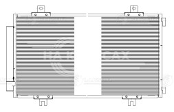 Радиатор кондиционера для автомобилей SX4 II (S-Cross) (13-)/Vitara II (14-) 1.6i