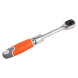 Рукоятка трещоточная телескопическая 1/4&quot; DR 72T 165-215мм