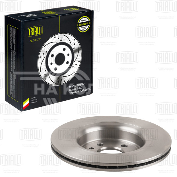 Диск тормозной задний для автомобилей Volvo XC 60 (08-) d=302