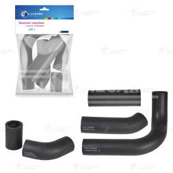 Патрубки охлаждения для автомобилей ГАЗ 3302 (402) (EPDM, кмпл., 5шт.)