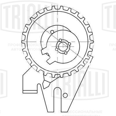 Ролик ГРМ для автомобилей Opel Insignia (08-) 2.0d (натяж.) (CM 6072)